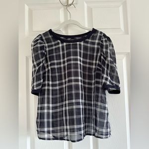 A New Day plaid blouse
